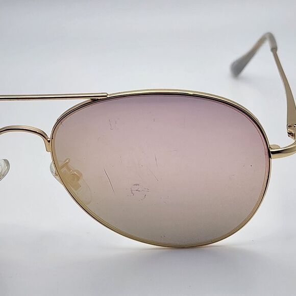 Sojos Gold & Pink Reflective Lense Sunglasses - Picture 3 of 12